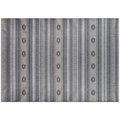 Simplyshade SimplyShade RS-581-932-35 5 ft. 3 in. x 7 ft. 4 in. Silverton-Slate Outdoor Rug RS-581-932-35